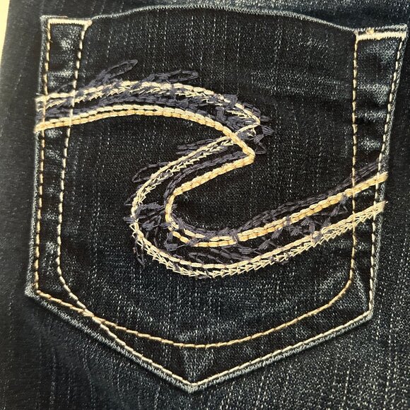 SIlver Jeans Tuesday skinny jeans sz 26 - Picture 9 of 12